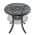 Matte Black(30.71 in. round table) color or pattern variation