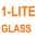 1 LITE GLASS color or pattern variation