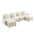 Beige White color or pattern variation