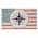 Nautical Flag With Compass color or pattern variation