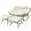 Beige/with Ottoman