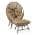 Brown-1-Person+Ottoman color or pattern variation