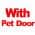 With Petdoor color or pattern variation