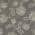 Woven Charcoal Gray and Creamy White Floral