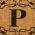 Tan Letter P