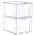 Clear - 2 Drawers color or pattern variation