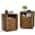 Walnut color or pattern variation