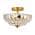 Gold/Clear color or pattern variation