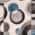 Grey Blue color or pattern variation