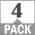 4 color or pattern variation