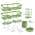 Green color or pattern variation