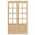 2 Slab-8 Lite Clear Glass color or pattern variation