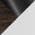 Walnut Glazed Wood and White Faux Leather color or pattern variation