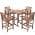 Teak-5 PCs color or pattern variation