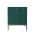 24.4 in. H Green Freestanding Storage Cabinet with 2 Drawers