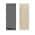 Customizable Panel Ready with Champagne Bronze Handles color or pattern variation