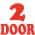 White Oak/ 2 Door color or pattern variation