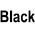Black color or pattern variation