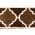 PVC Trellis Border Brown color or pattern variation