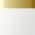White with Brushed Gold Trim color or pattern variation