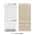 Customizable Panel Ready with Polished Gold Handles color or pattern variation