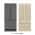Customizable Panel Ready with Champagne Bronze Handles color or pattern variation