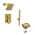 65_Brushed Gold color or pattern variation