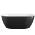 Matte Black Exterior & Glossy White Interior color or pattern variation