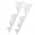 White color or pattern variation