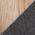 Charcoal Fabric and Natural Wood color or pattern variation