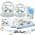Blue color or pattern variation