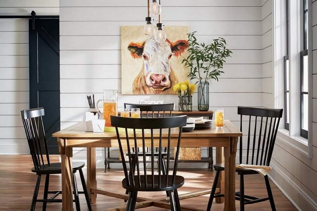 Modern Farmhouse Dining Room Home, Modern Farmhouse Dining Room Images