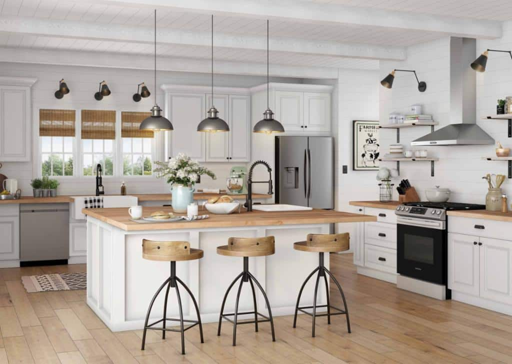 American Farmhouse Kitchen - Home - The Home Depot