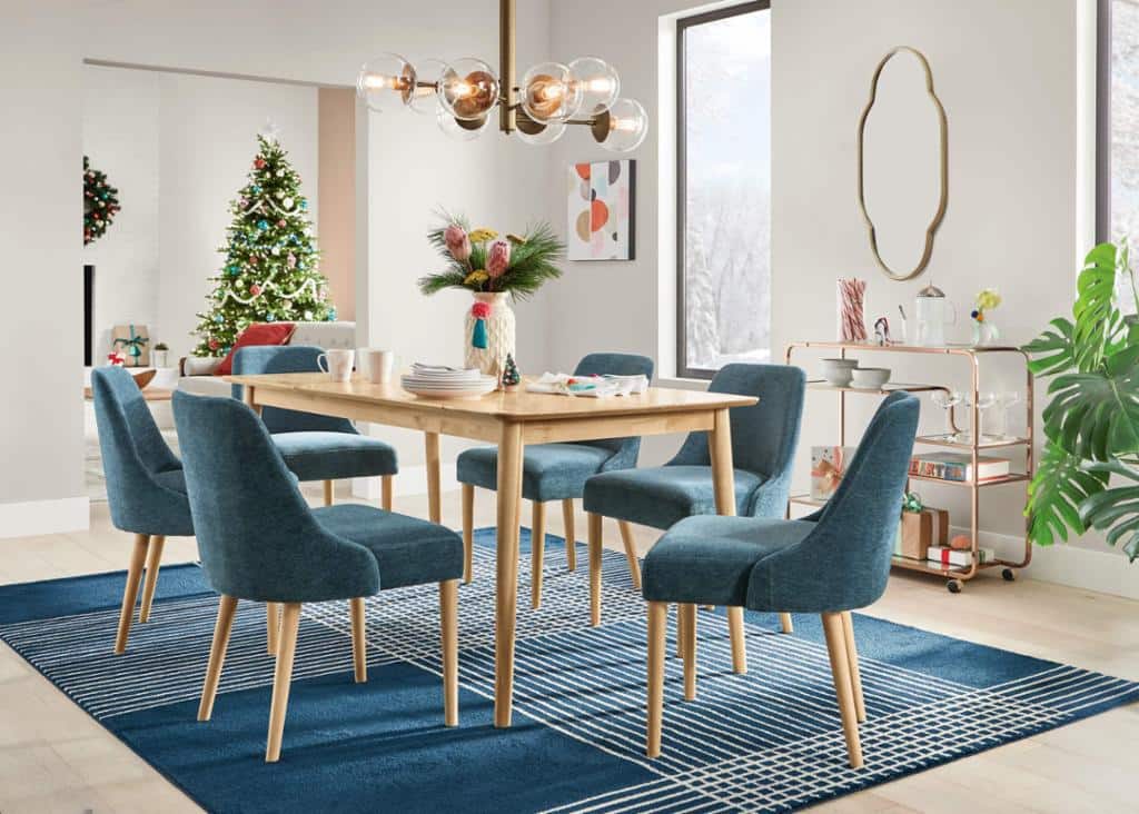 Whimsical Winter Dining Room - Home - The Home Depot
