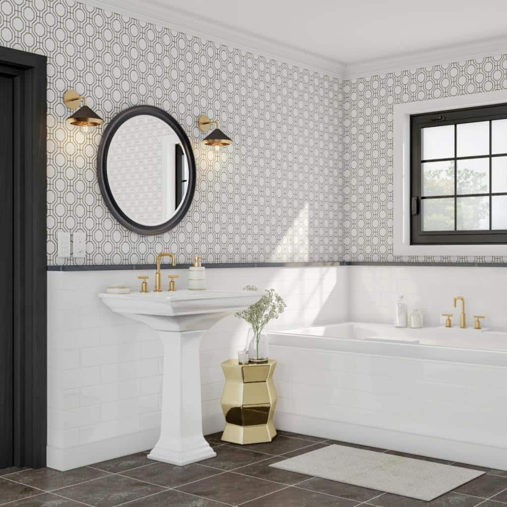 Glamour Oasis Bathroom - Home - The Home Depot