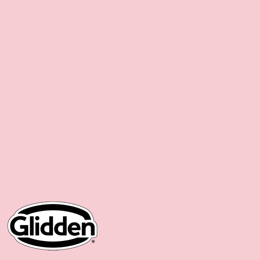 Glidden Premium 1 qt. PPG1184-2 Pleasing Pink Semi-Gloss Exterior