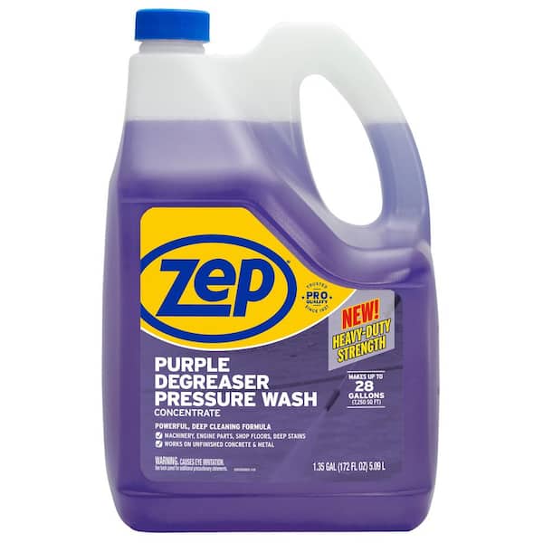 ZEP 172 oz. Purple Pressure Wash Outdoor Cleaner
