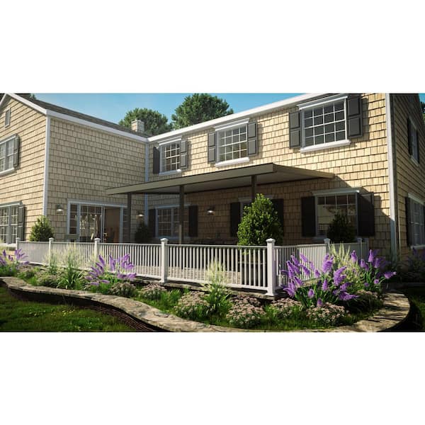 Contempra Aluminum 22 ft. x 10 ft. Dark Bronze Frame White Insulated Roof Patio Cover with 3 posts 40 lb. Snow Load