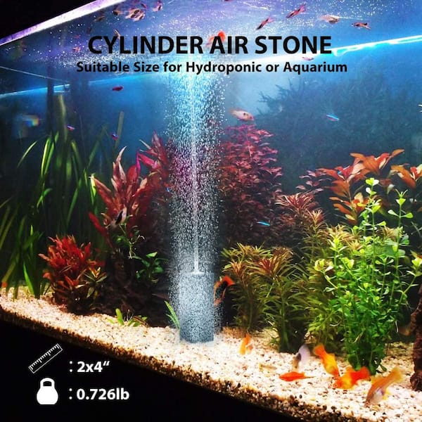 Betekenis Uitvoerder eetlust VIVOHOME 4 in. x 2 in. Cylinder Air stones for Aquarium Fish Tank (2-Pack)  X0021YXBHX - The Home Depot