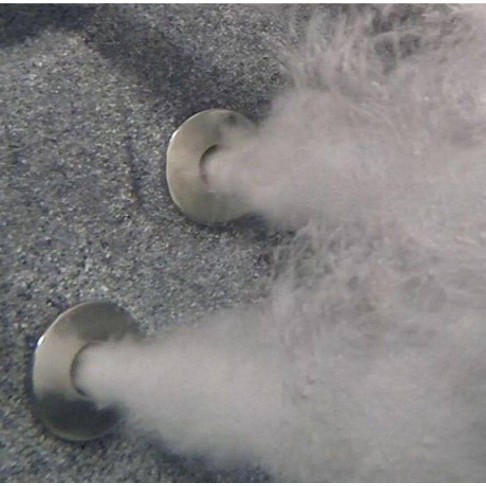 Keystone 4-Person Gray Polyethylene Hot Tub with LED Waterfall