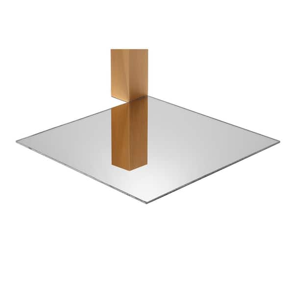 1 Sheets 1/8" BRONZE Mirror Acrylic Plexiglass 12" x  12"
