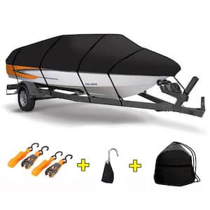 Waterproof & UV Resistant 600D Polyester Oxford Trailerable Boat Cover