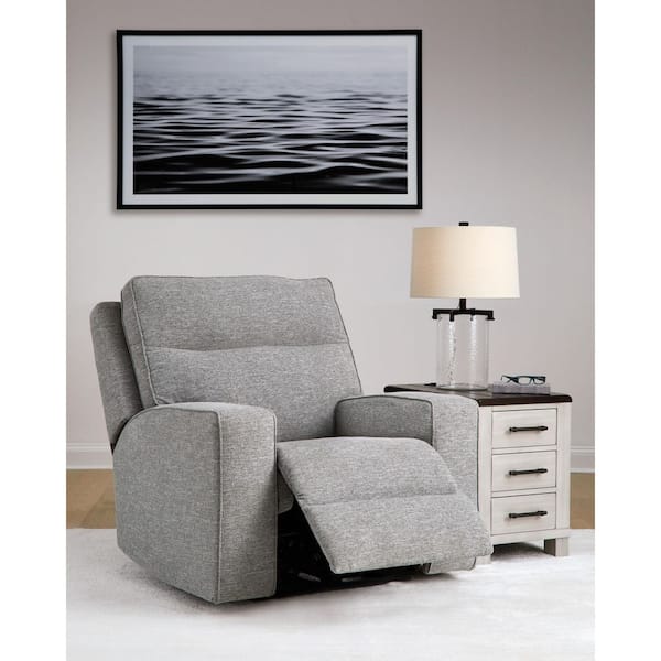 Signature DESIGN BY ASHLEY Biscoe Gray Polyester Zero Gravity