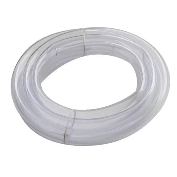 5/8 in. I.D. x 3/4 in. O.D. x 10 ft. Clear Vinyl Tubing
