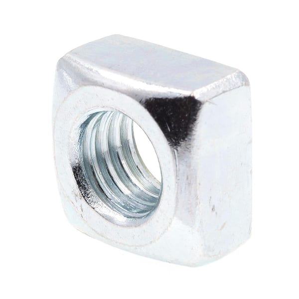 Prime-Line 1/2 in.-13 Zinc Plated Steel Square Nuts (10-Pack)