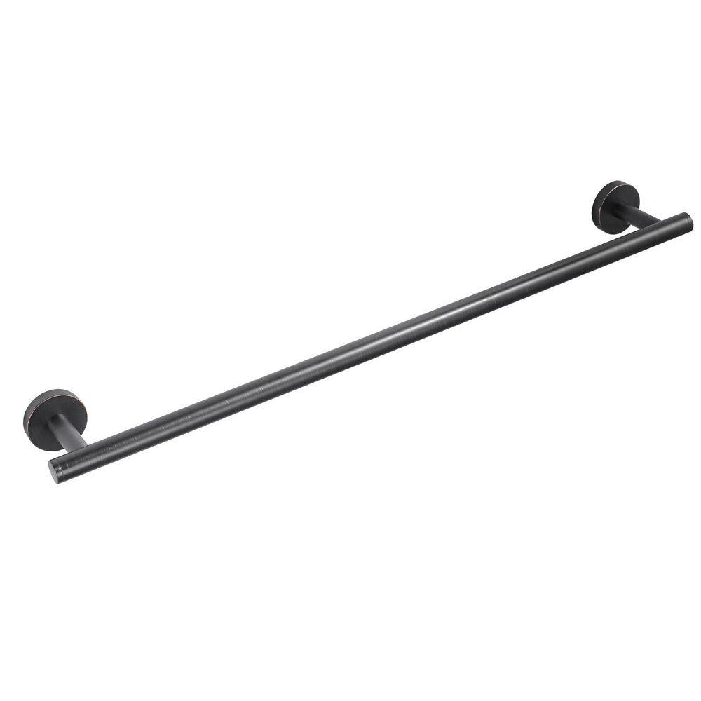 24 in. Wall Mounted Single Towel Bar in Oil Rubbed Bronze price history on PriceWatchPro