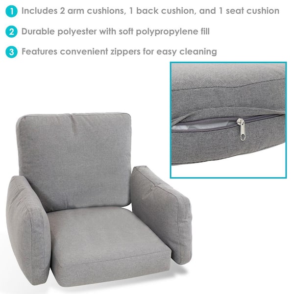 Chair arm online cushions