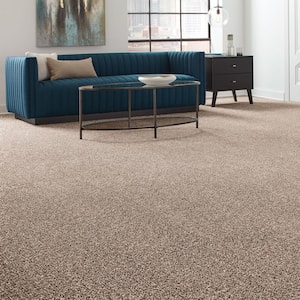 Collinger II - Oxford - Beige 53 oz. Triexta Texture Installed Carpet