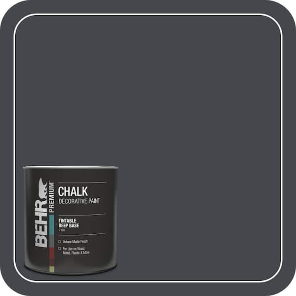 1 qt. #PPU24-23 Little Black Dress Interior Chalk Decorative Paint