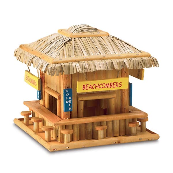 Zingz & Thingz 8.25 in. x 8.25 in. x 7.75 in. Seaside Beachcomber Birdhouse